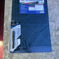 Alvin Self-Healing Cutting Mat + X-Acto Knife Set – Brand New – $25