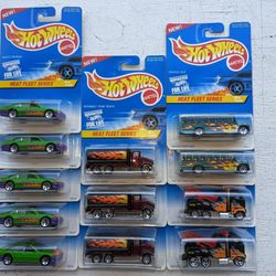 Hot Wheels 1996 Heat Fleet Series