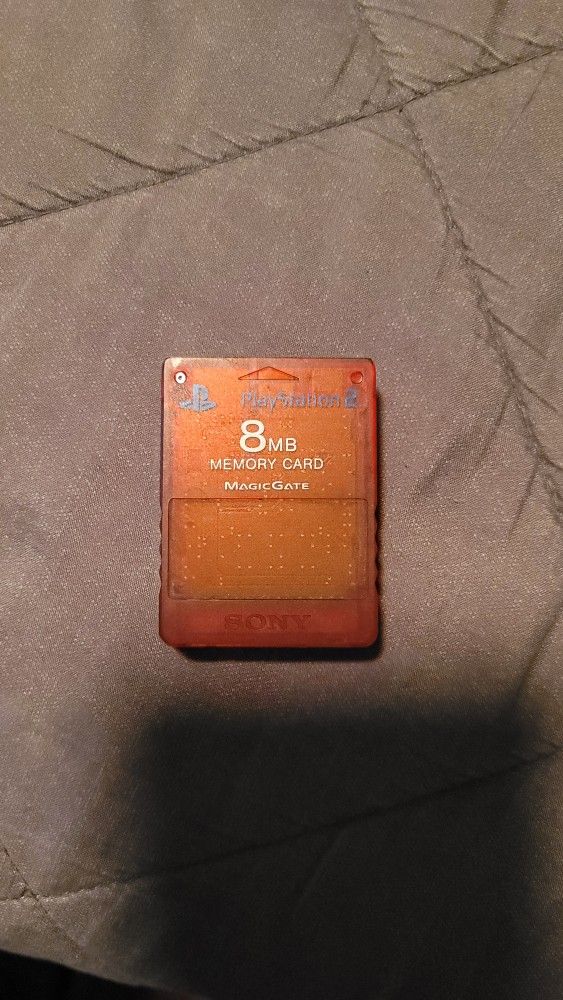 Playstation 2 Ps2 8mb Magic Gate Memory Card Video Games