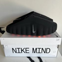Nike Mind 001 Slide 001 Black Chrome Size 10  