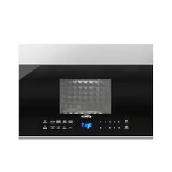 Koolmore 24 in. Width 1.3 cu. ft. Stainless Steel 300 CFM 1000 Watts with 300 CFM Over the Rangel Microwave