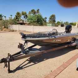 1986 SKEETER STARFIRE SF 175 BASS BOAT 175 MERCURY 