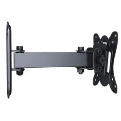 Full Motion Single Arm Articulating Monitor Wall Mount for 15" to 32" Flat Screen TVs and Monitors (180160)