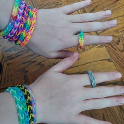 Handmade Rubber Band Bracelets/Rings