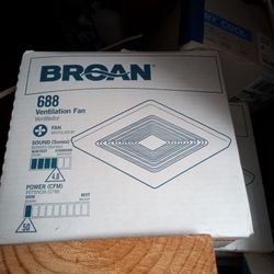 Broan Bathroom Ventilation fan