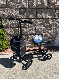 Knee Scooter 4 Wheel With Brakes