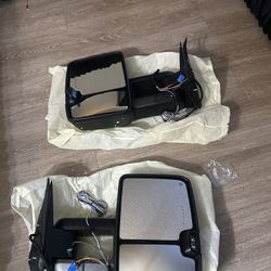 YHTAUTO Heated Towing Mirrors 03-07 Chevy GMC Silverado Sierra Tahoe