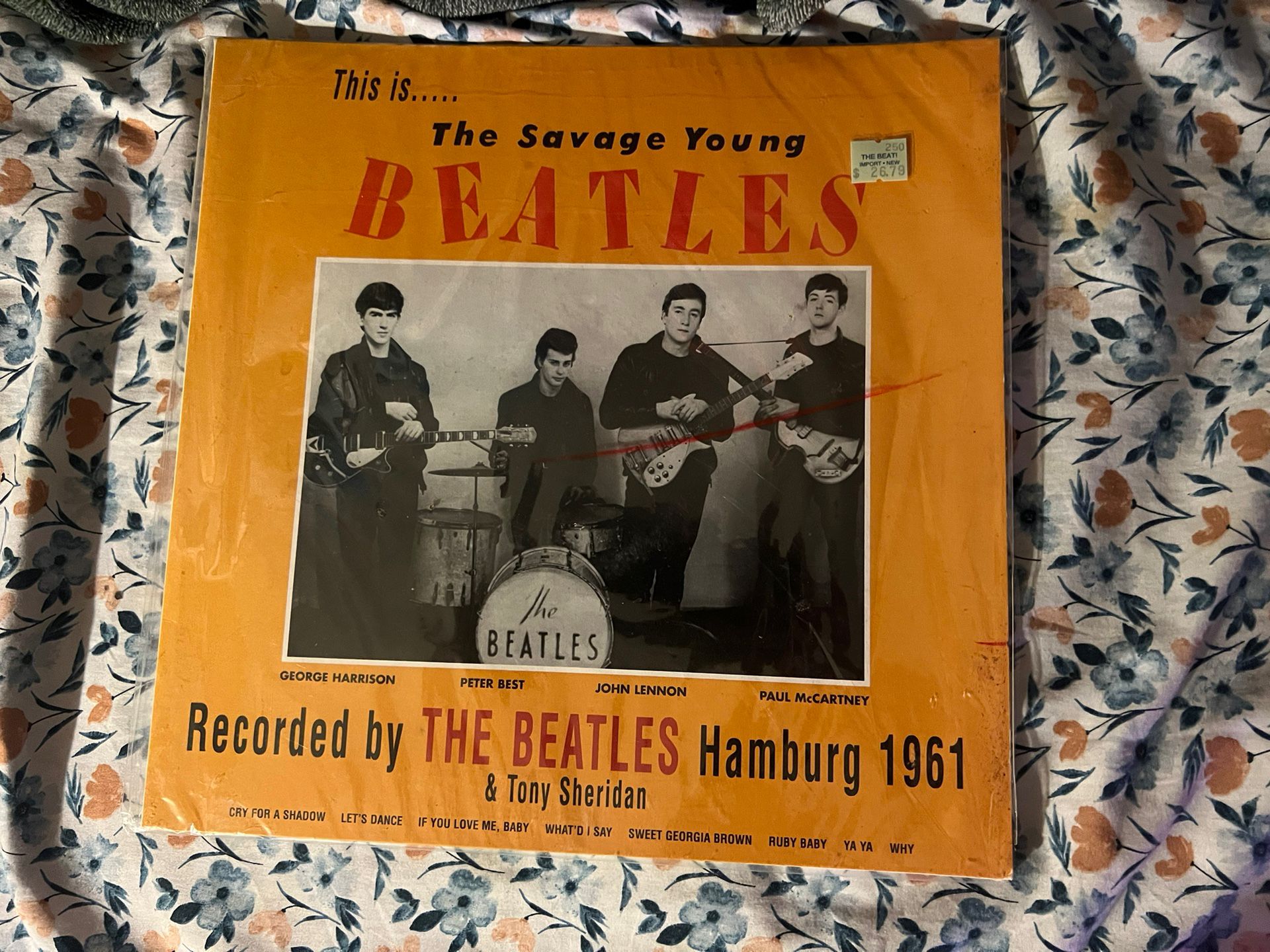 THE BEATLES + Tony Sheridan: "This Is....The Savage Young Beatles"-Vinyl