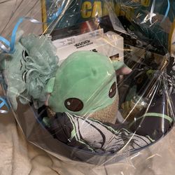 Star Wars handcrafted gift basket