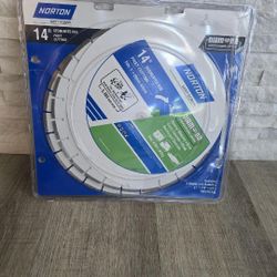 Norton 14-in Wet/Dry Segmented Rim Diamond Saw Blad 