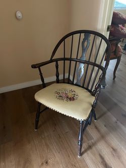 Antique wood chair