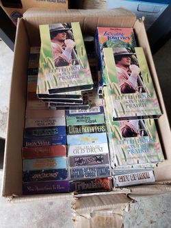 VHS Little House and Feature Family Films Lot