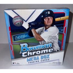 2021 Bowman Chrome Baseball Mega Box Brand New & Factory Sealed MLB Cards 