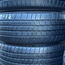 Set Of Tires (4) 245-60-18 Michelin