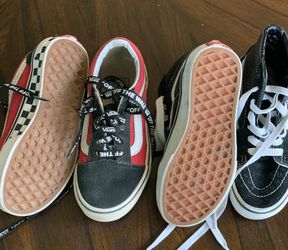 Boys Vans-Good. Condition