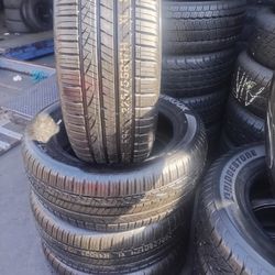 225/55/17/  $280 HANKOOK Four Tires Semi New