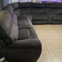 Dark Gray Sectional Sofa