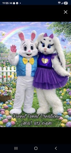 👋Have Mr. or Ms. Easter Bunny stop by your event this Happy Easter 2026 celebration 🐰
Hand us your Easter baskets and we will have our Easter bunny