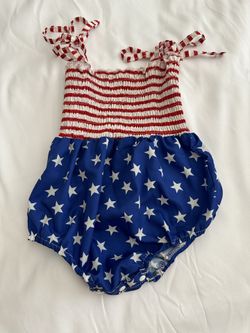 Romper Baby Perfect For The 4th Of July!