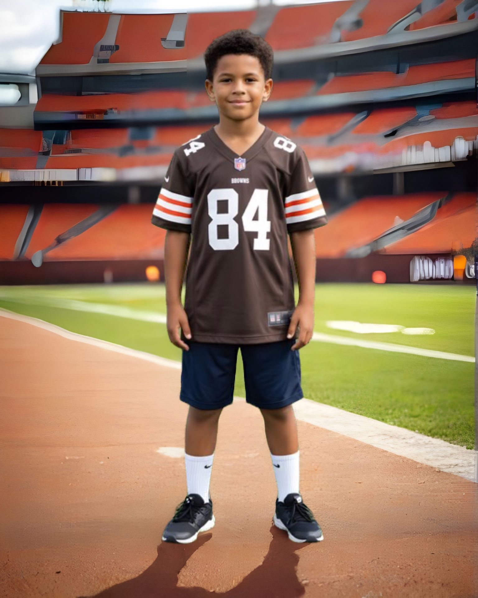 NFL  Cleveland Browns Nike On The Field Youth 2X