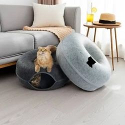 Cat Play Tunnel Bed