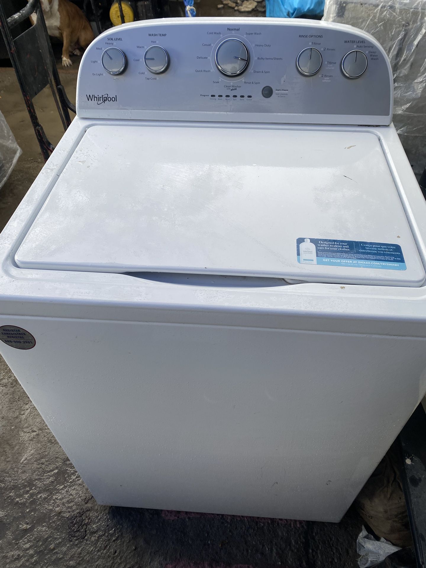 Whirlpool Washer