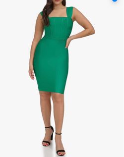 Siena Women's Badage Knit Corset Bodycon Mini Dress 14