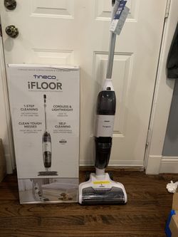 Hi floor cordless vacuum and floor washer