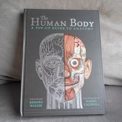 The Human Body: A Pop-Up Guide to Anatomy hardcover book 