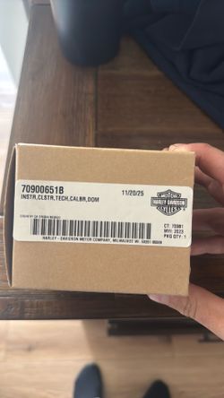 Harley Davidson Digital Gauge For 2024 Lowrider ST