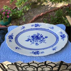 Vtg. 15”  Mikasa Oval Serving Platter 