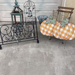 Collectible Garden Furniture/Plant decor