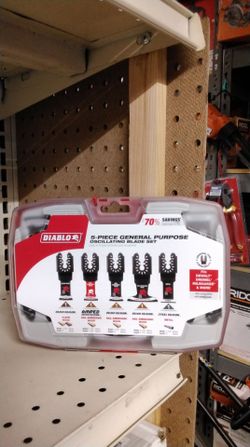 DIABLO 5 - PIECE GENERAL PURPOSE OSCILLATING BLADE SET