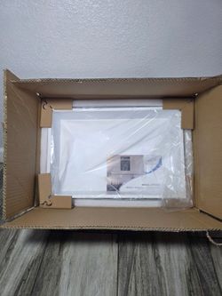 Shower Niche No Tile Needed, 18 x 12 Insert Shower Niche, Recessed Shelf for Bathroom Storage Over Mount Installation, White