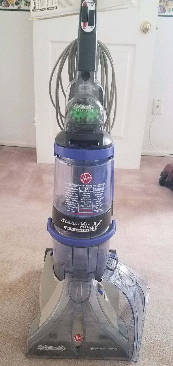 Hoover Dual Action Steam Vacuum with Auto Rinse for Sale in Mission