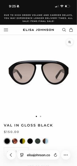 Elisa Johnson sunglasses