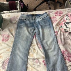 Light Wash Bootcut Jeans