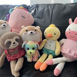 Kids Stuff Animals (Dogs, Duck, Unicorn, Dragon )