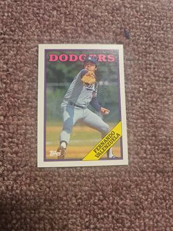 1988 Topps Fernando Valenzuela Tiffany #780 PSA 10