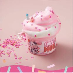 Strawberry Milk Cloud Slime 8oz