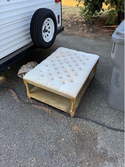 Foot rest table thing