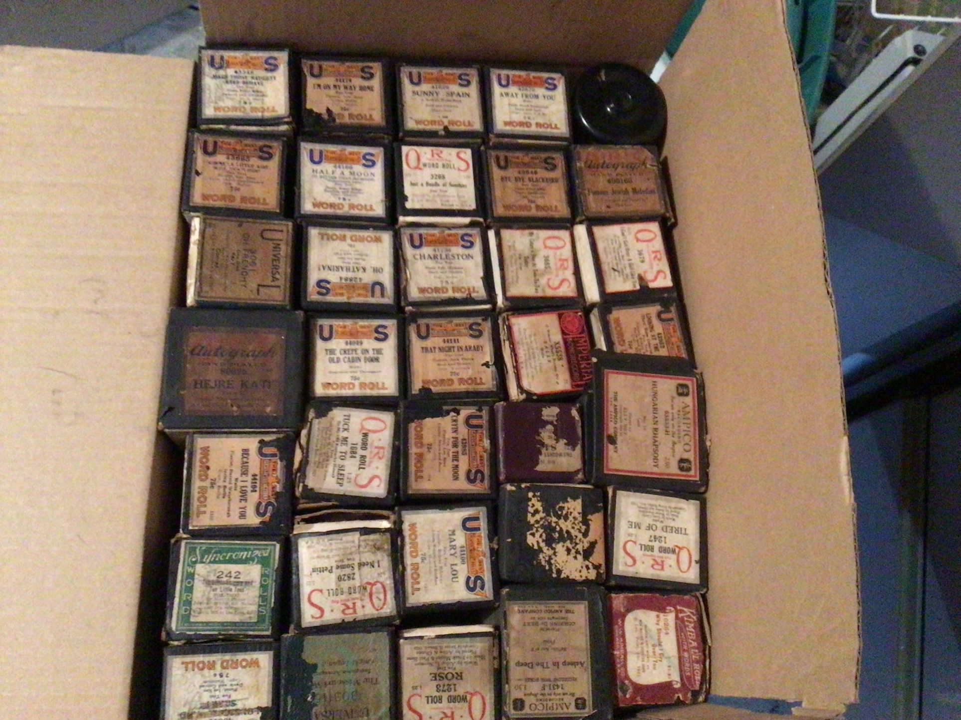 Player Piano Rolls