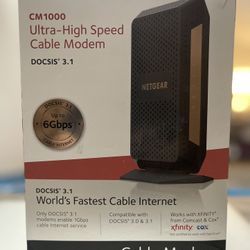 Gently Used Cable Modem - Netgear CM1000