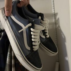 Blue Vans 