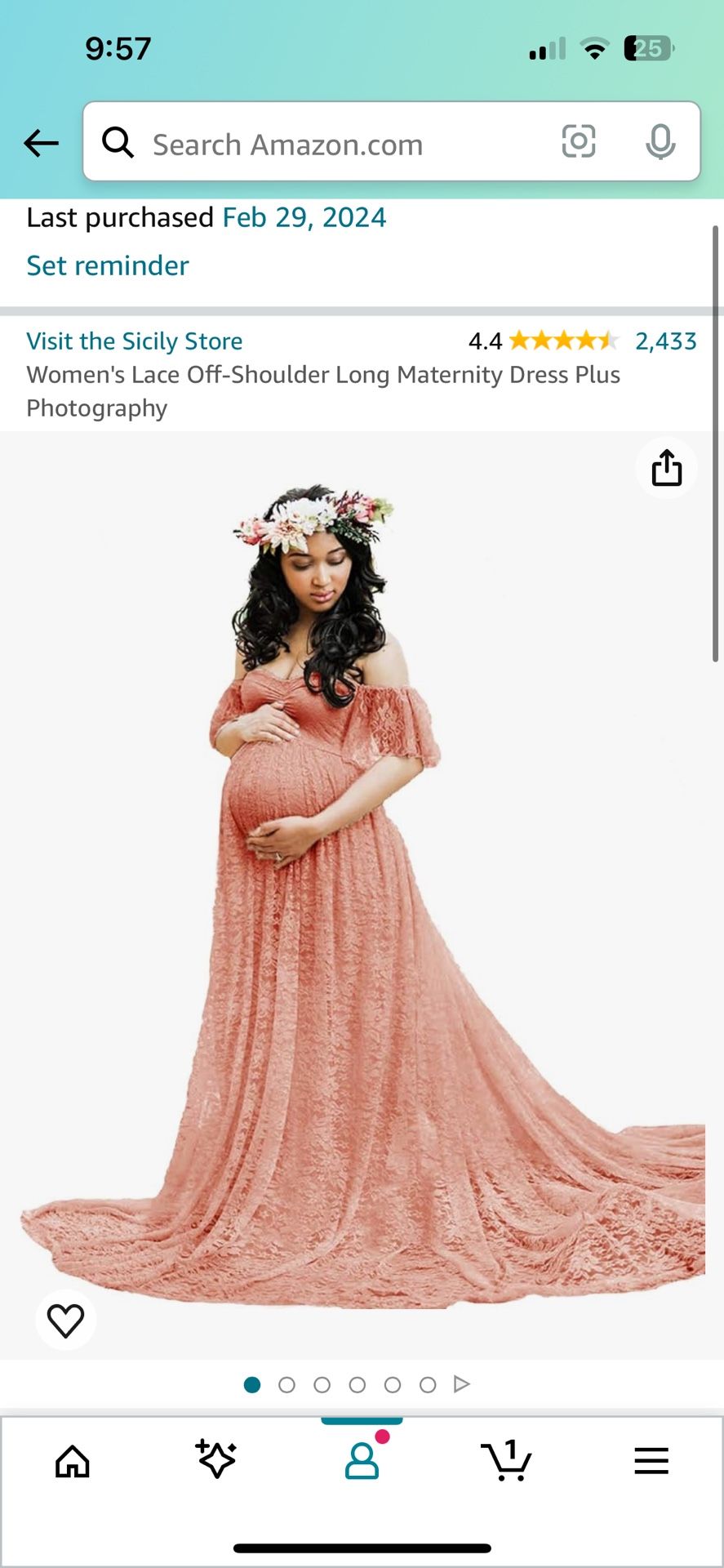 Maternity Pregnancy Photoshoot Dress 