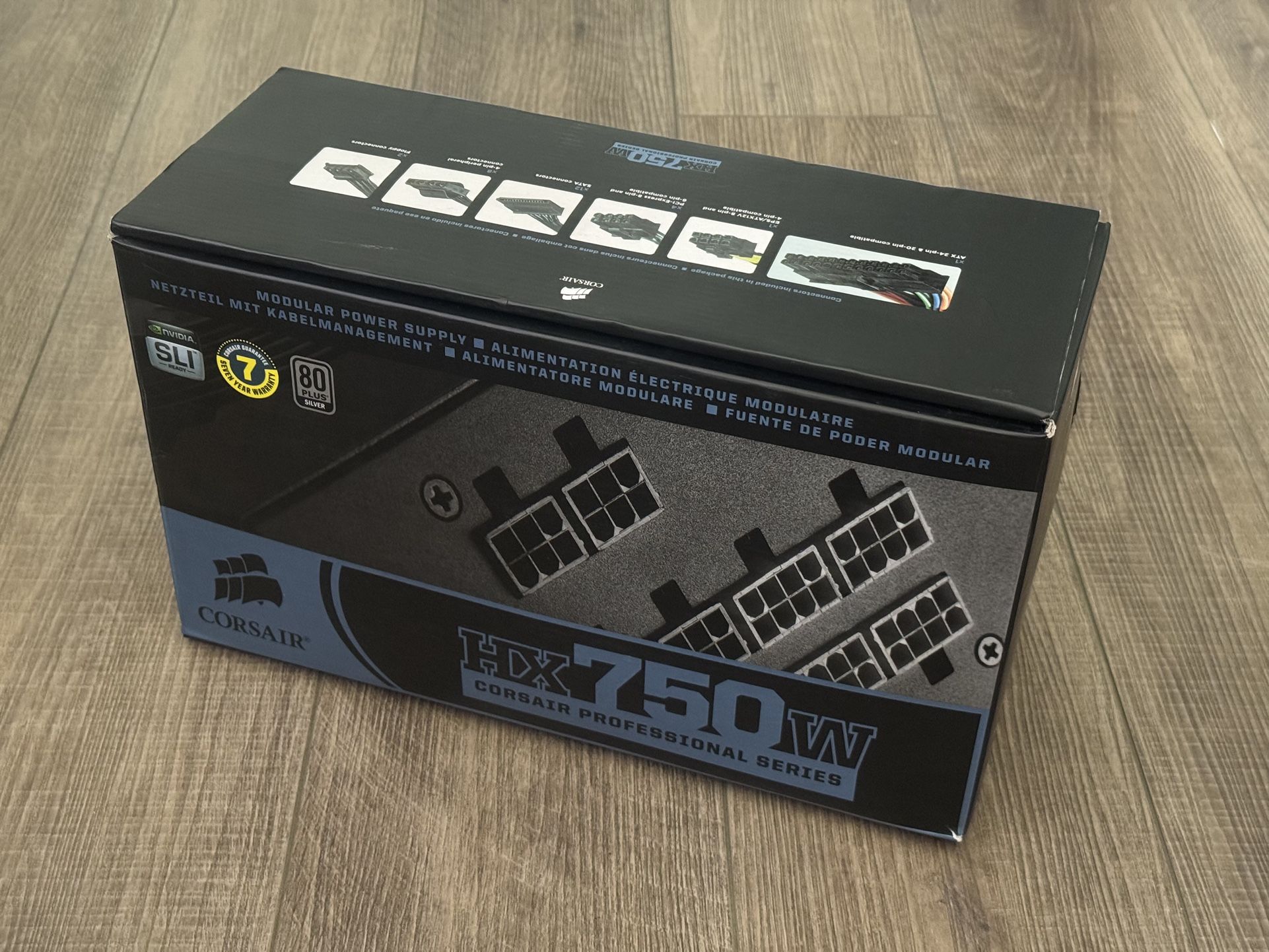 💥 Corsair HX750W Modular PSU – Clean, Tested & Reliable 💥