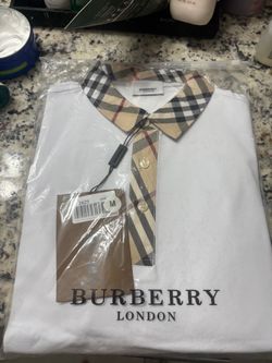 Burberry London Polo Shirt Size Medium