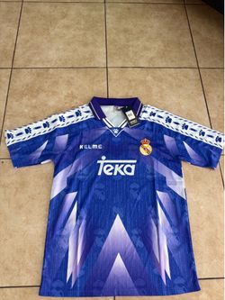 Real Madrid 96/97 Men’s Away Kit Size L Roberto Carlos#3
