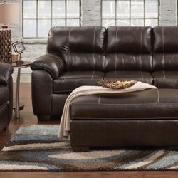 Austin Brown Or Black Sofa And Loveseat Sets 