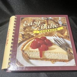 FAVORITE BRAND NAME EASY-TO-BAKE COOKBOOK Hardcover WITH GREAT EASY RECIPES  